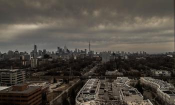 Stormy day in Toronto