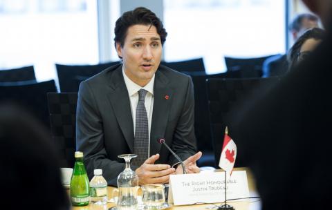 Trudeau at World Bank